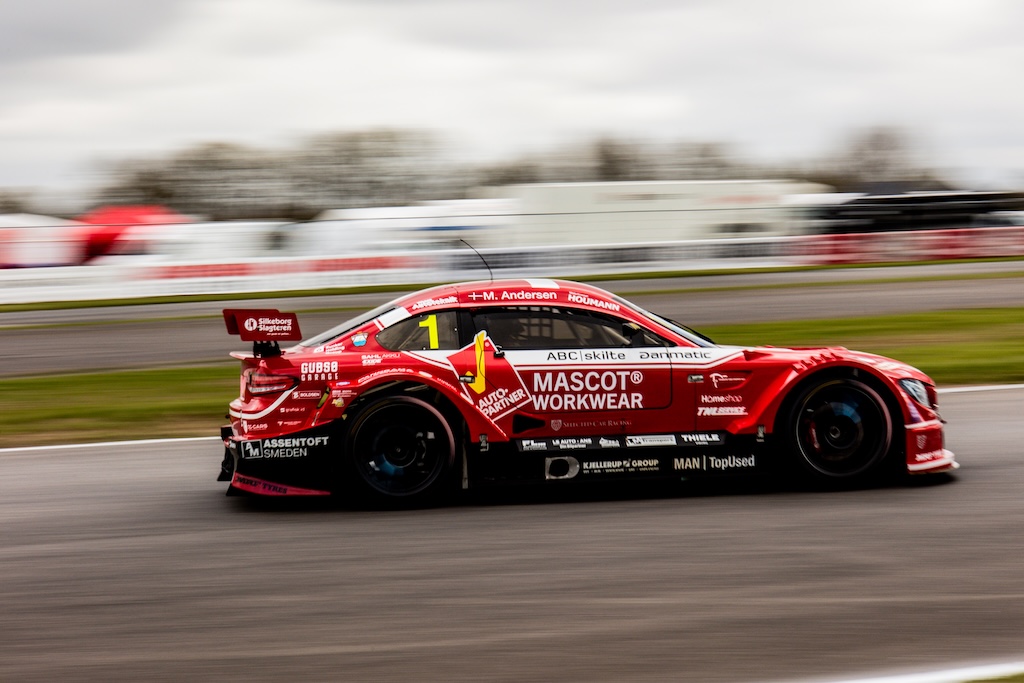 Martin Andersen - Stærk sæsonstart for Selected Car Racing på dansk grund.
(Foto: Stine Schjøtler / Selected Car Group)